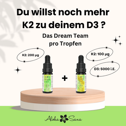 Vitamin D3 + K2 Tropfen