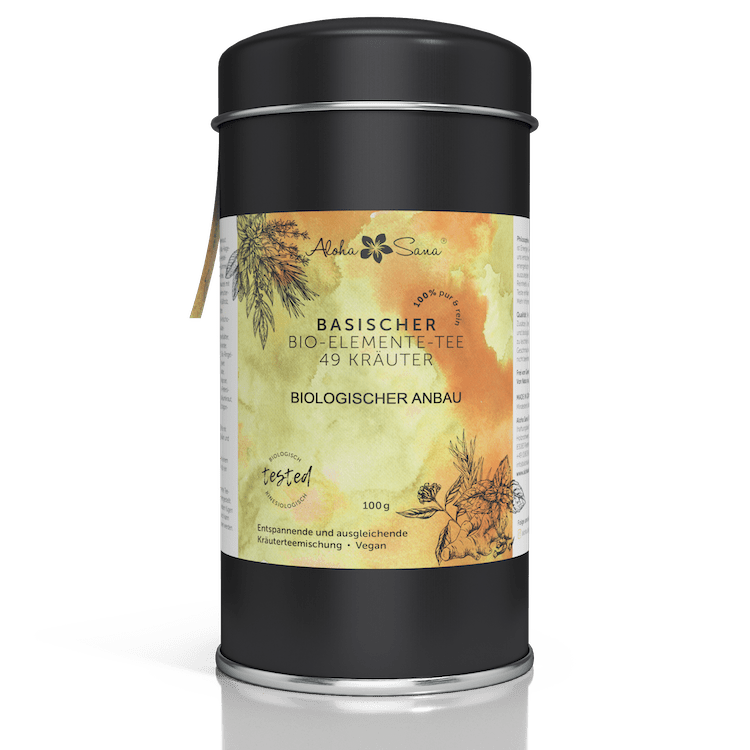 Basischer Bio 49 Kräutertee 100 g - Aloha Sana