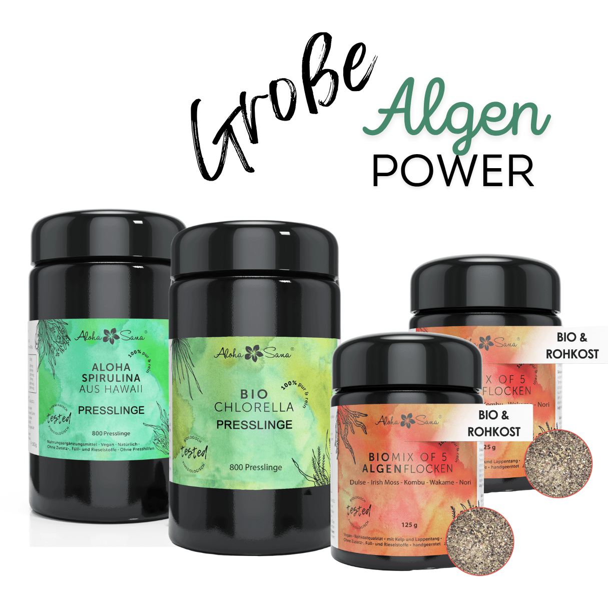 Große Algen Power - Aloha Sana