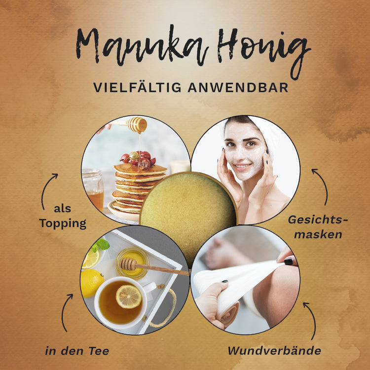 Manuka Honig aus Neuseeland 220g - Aloha Sana