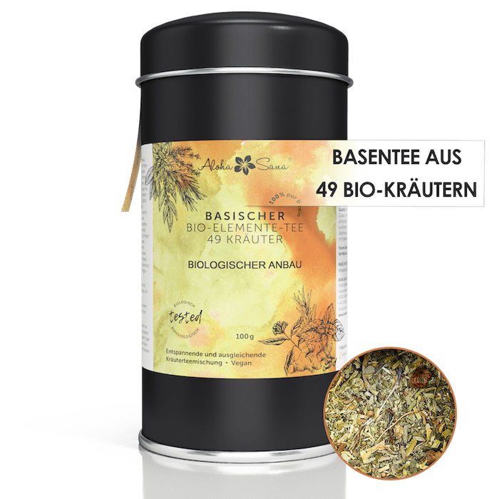 Basischer Bio 49 Kräutertee 100 g - Aloha Sana
