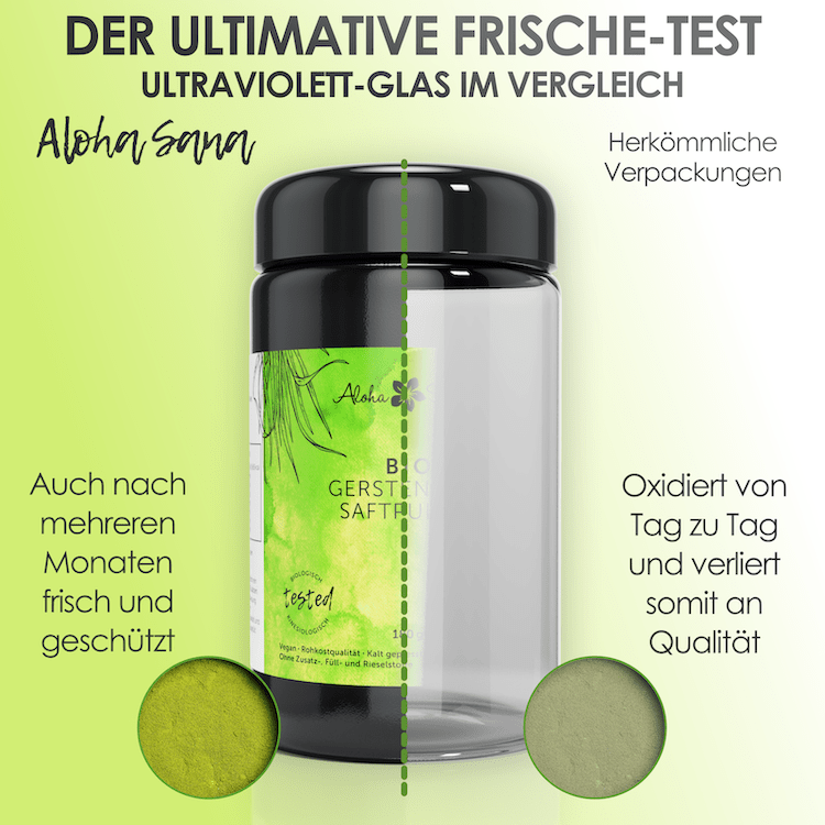 Bio Gerstengrassaft Pulver 220 g - Aloha Sana