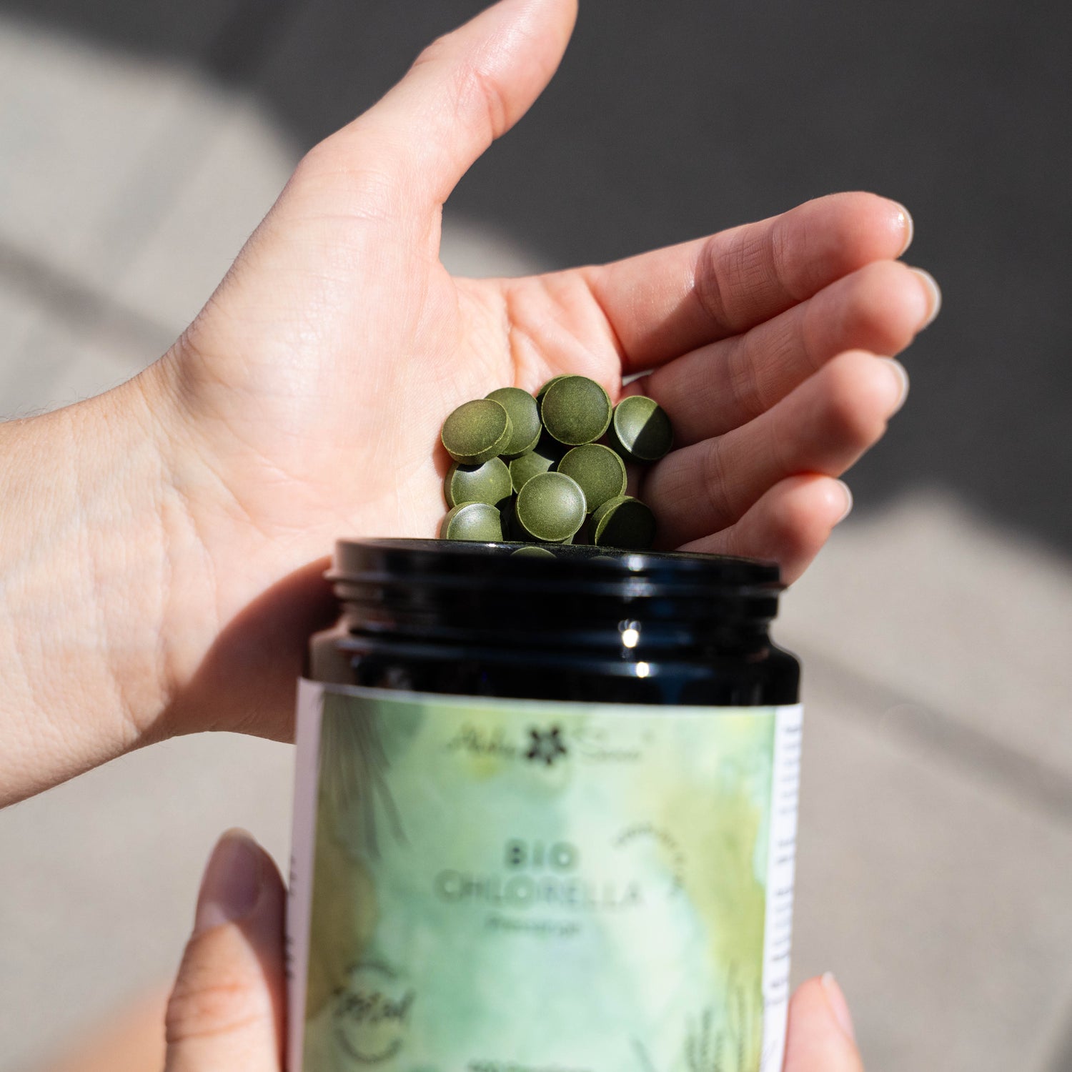 Organic Chlorella Algae 800 pellets 