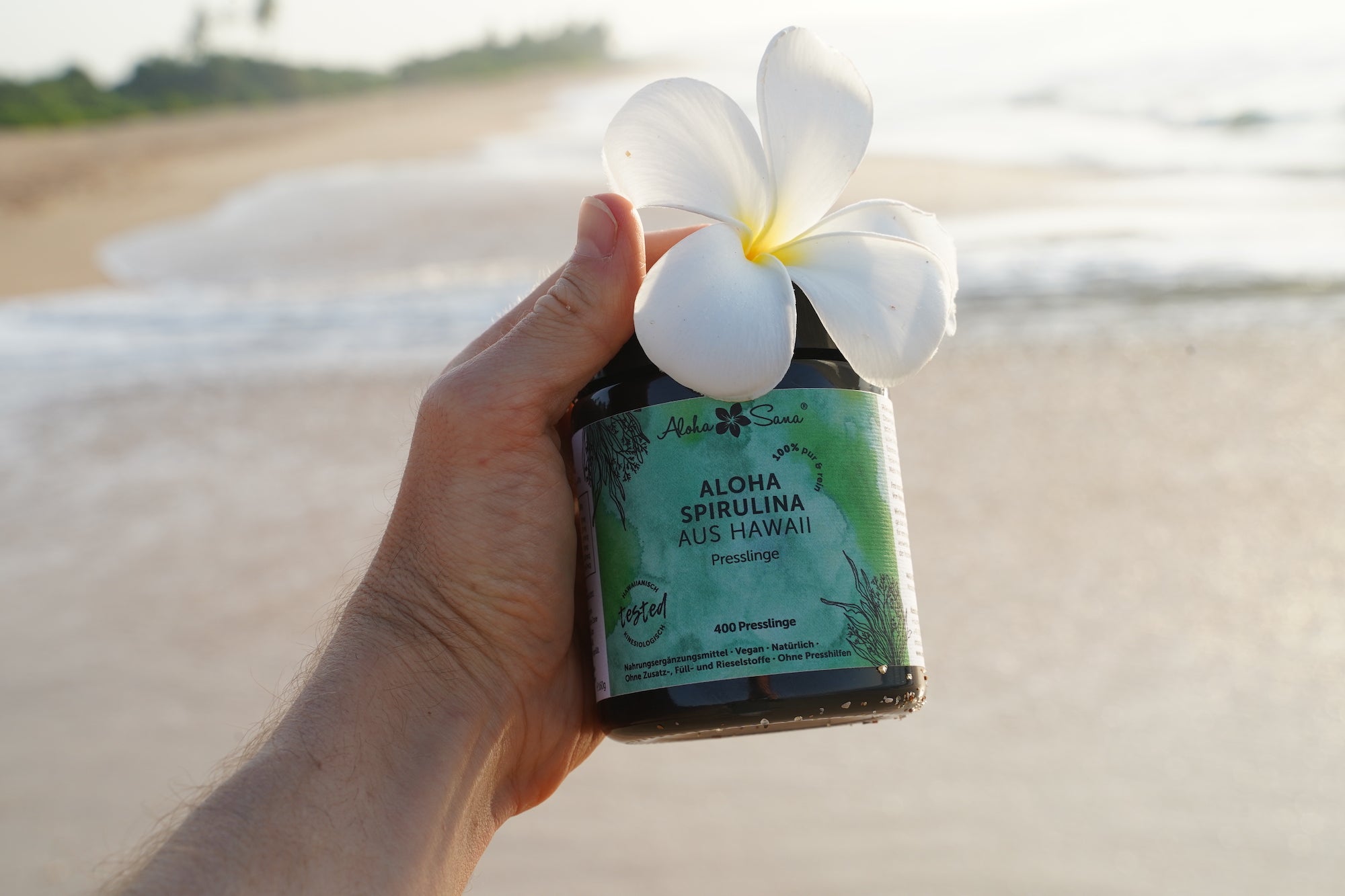 Hawaii Spirulina Algen 400 Presslinge – Aloha Sana