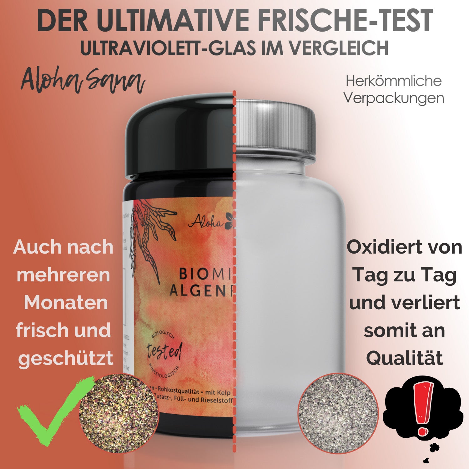 Bio Mix of 5 Algenflocken aus dem Nord Atlantik in Irland 125 g