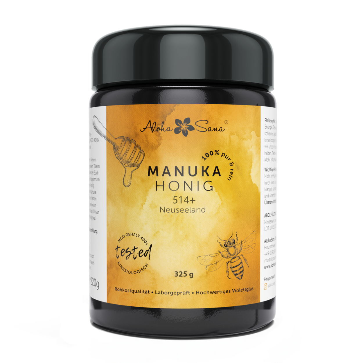 Manuka Honey from New Zealand 325g 