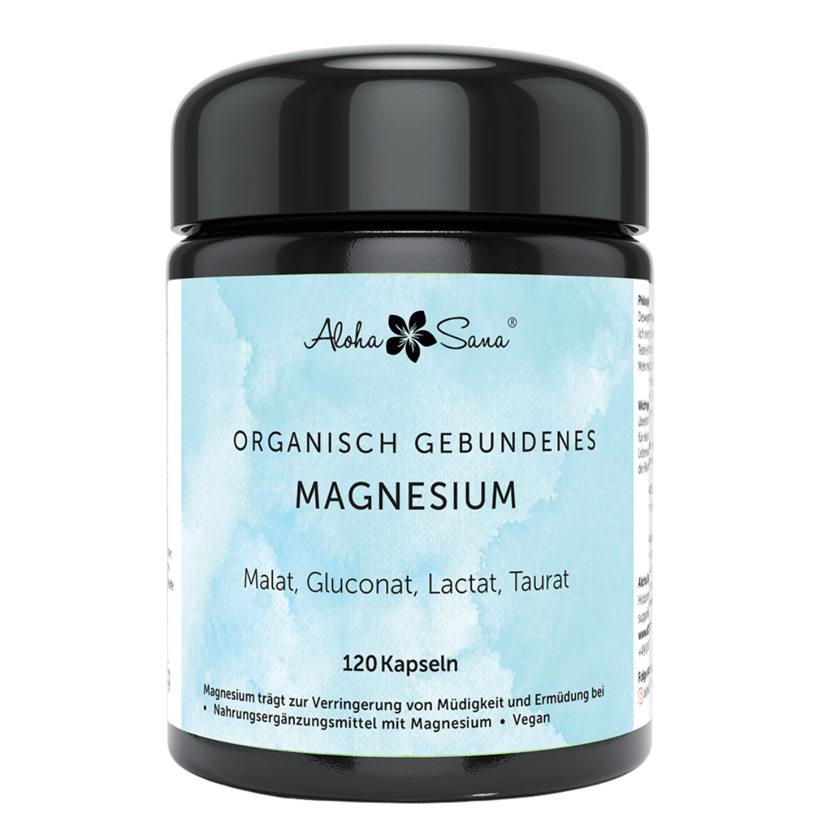 Magnesium 120 Kapseln - Aloha Sana