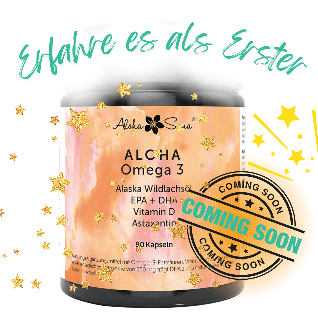 Omega 3 Wildlachsöl Kapseln - Aloha Sana