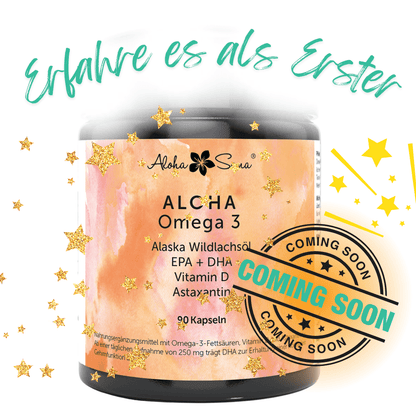 Omega 3 Wildlachsöl Kapseln - Aloha Sana