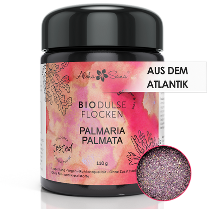 Bio Dulse aus dem Nord Atlantik in Irland 110 g - Aloha Sana