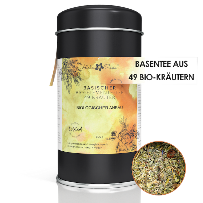Basischer Bio 49 Kräutertee 100 g - Aloha Sana