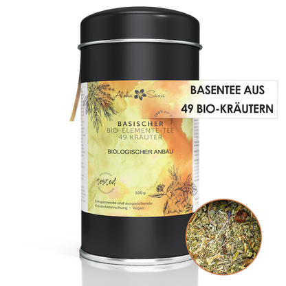 Basischer Bio 49 Kräutertee 100 g - Aloha Sana