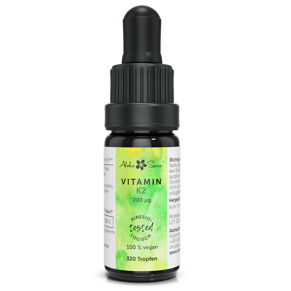 Vitamin K2, 200 ug, vegan - Aloha Sana